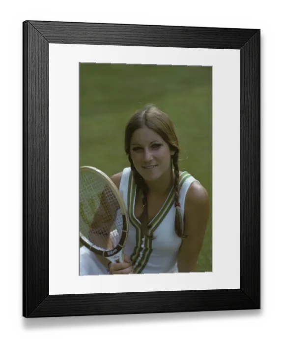 Framed Print : Chris Evert Framed Print : Chris Evert
