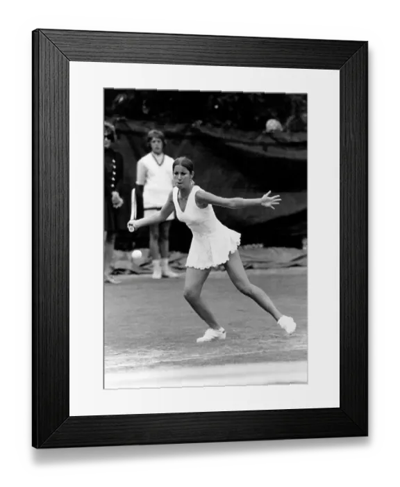 Framed Print : Chris Evert