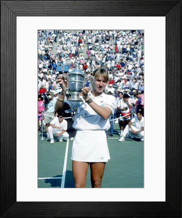 Framed Print : 1988 U.S. Open Tennis Tournament Framed Print : 1988 U.S. Open Tennis Tournament