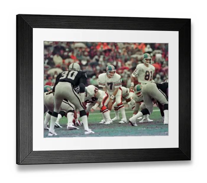 Framed Print : QB John Elway during Raiders vs. Broncos Game Framed Print : QB John Elway during Raiders vs. Broncos Game