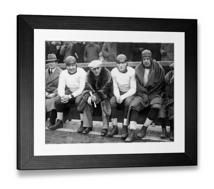 Framed Print : Red Grange On Bears Bench Framed Print : Red Grange On Bears Bench
