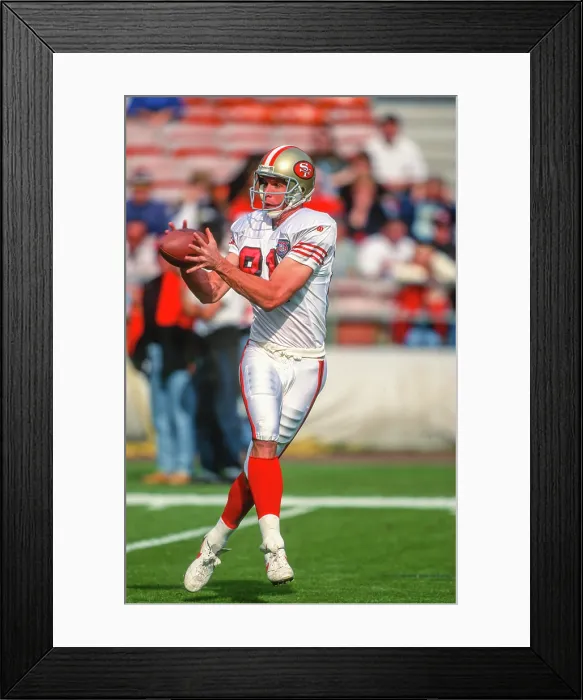 Framed Print : NFL San Francisco 49ers - WR # 81 Ed McCaffrey Framed Print : NFL San Francisco 49ers - WR # 81 Ed McCaffrey