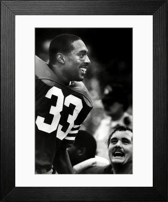 Framed Print : Roger Craig On The Sidelines At Candlestick Park Framed Print : Roger Craig On The Sidelines At Candlestick Park