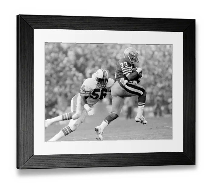 Framed Print : RB Roger Craig at Super Bowl XIX
