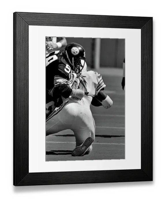 Framed Print : Houston Oilers v Pittsburgh Steelers Framed Print : Houston Oilers v Pittsburgh Steelers