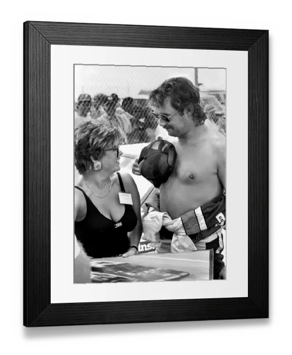 Framed Print : 1987 Firecracker 400 Framed Print : 1987 Firecracker 400