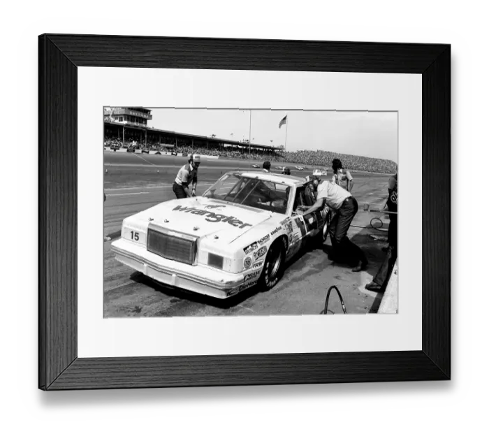 Framed Print : 1982 Firecracker 400 Framed Print : 1982 Firecracker 400