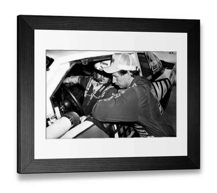 Framed Print : 1985 Daytona 500 Framed Print : 1985 Daytona 500