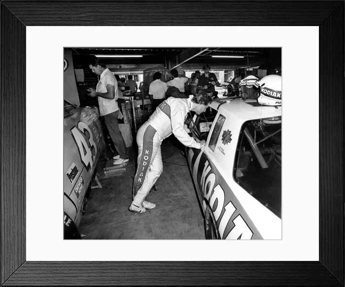 Framed Print : 1987 Firecracker 400 Framed Print : 1987 Firecracker 400