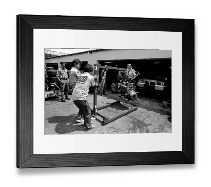 Framed Print : 1982 Firecracker 400 Framed Print : 1982 Firecracker 400