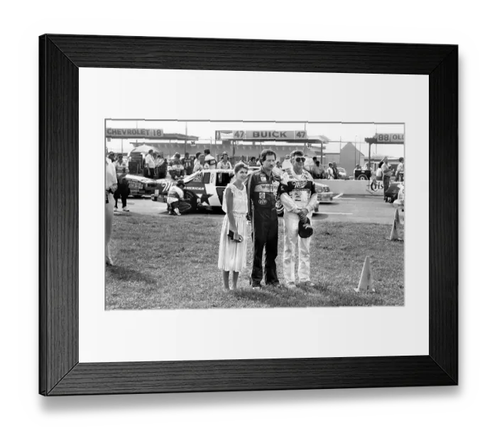 Framed Print : 1986 Firecracker 400 Framed Print : 1986 Firecracker 400