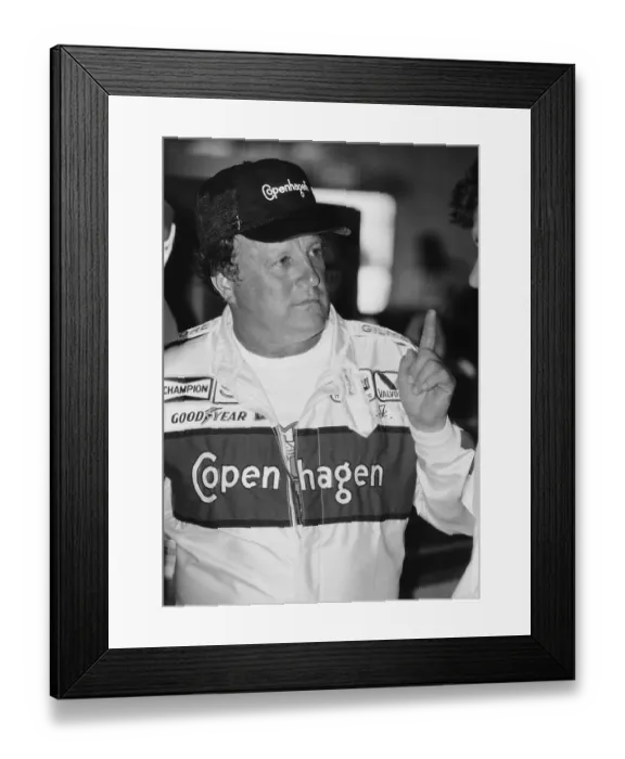 Framed Print : 1986 Daytona 500 NASCAR race Framed Print : 1986 Daytona 500 NASCAR race