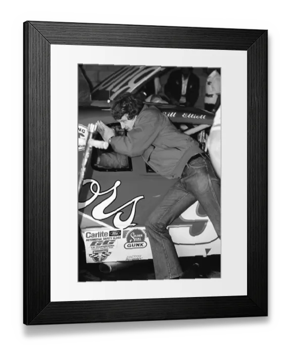 Framed Print : 1986 Daytona 500 NASCAR race Framed Print : 1986 Daytona 500 NASCAR race