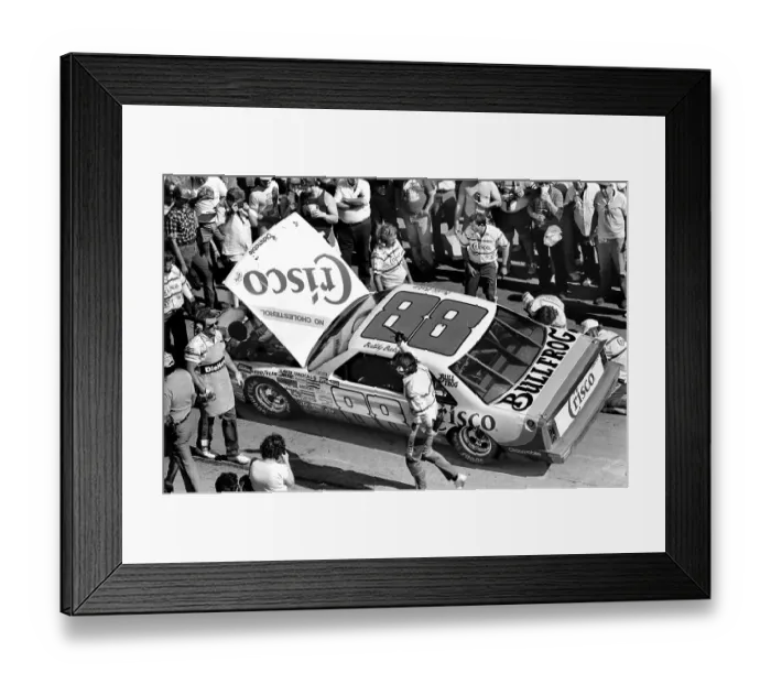 Framed Print : 1986 Daytona 500 NASCAR race Framed Print : 1986 Daytona 500 NASCAR race