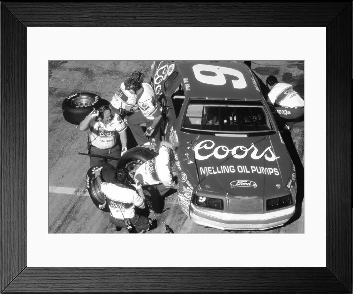 Framed Print : 1986 Daytona 500 NASCAR race Framed Print : 1986 Daytona 500 NASCAR race