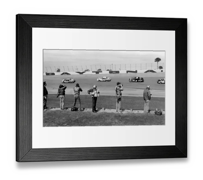 Framed Print : 1986 Daytona 500 NASCAR race Framed Print : 1986 Daytona 500 NASCAR race