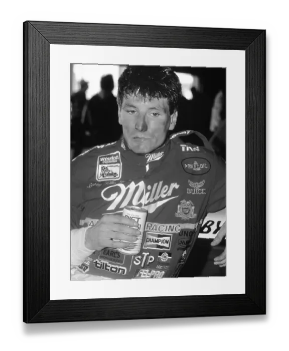 Framed Print : 1986 Firecracker 400 NASCAR race Framed Print : 1986 Firecracker 400 NASCAR race