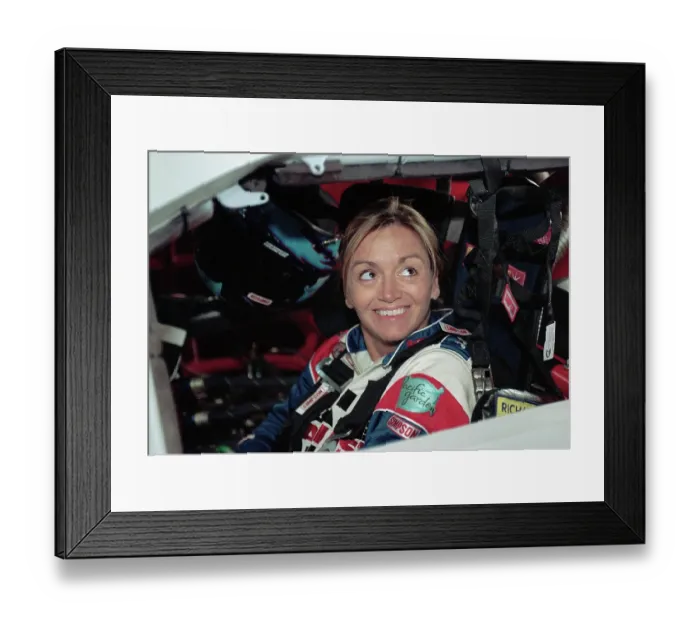 Framed Print : NASCAR Driver Shawna Robinson Framed Print : NASCAR Driver Shawna Robinson