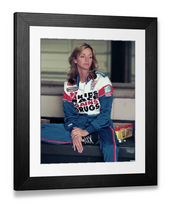 Framed Print : NASCAR Race Car Driver Shawna Robinson Framed Print : NASCAR Race Car Driver Shawna Robinson