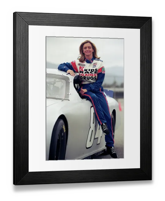 Framed Print : NASCAR Race Car Driver Shawna Robinson Framed Print : NASCAR Race Car Driver Shawna Robinson