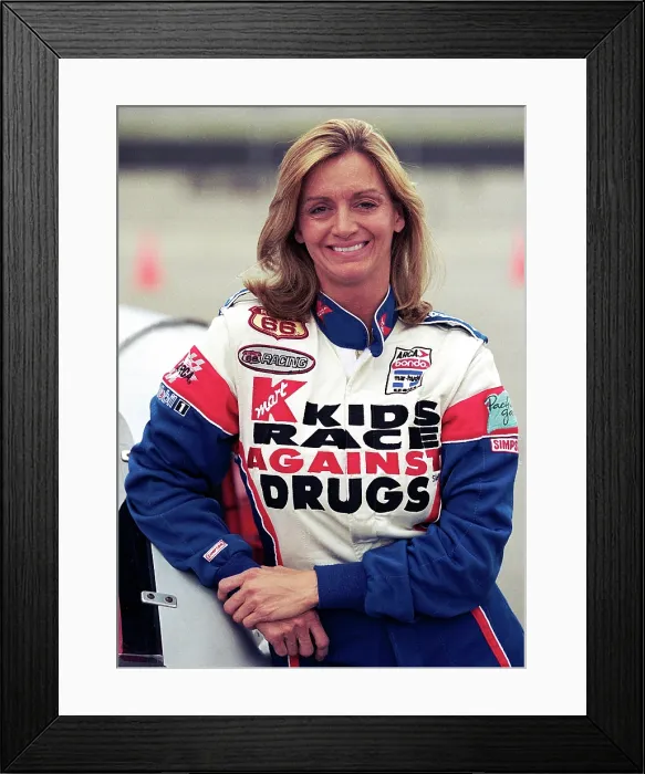 Framed Print : NASCAR Race Car Driver Shawna Robinson Framed Print : NASCAR Race Car Driver Shawna Robinson