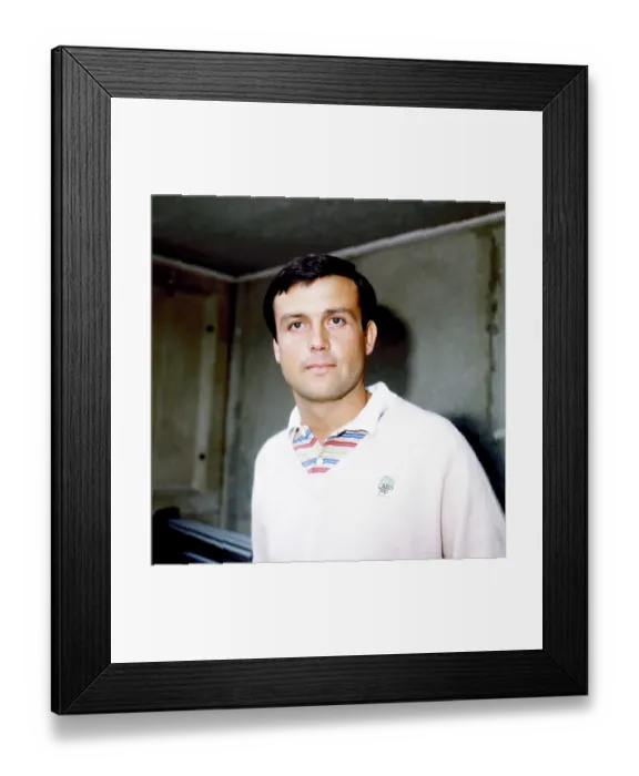 Framed Print : Portrait Of Patrick Tambay Framed Print : Portrait Of Patrick Tambay