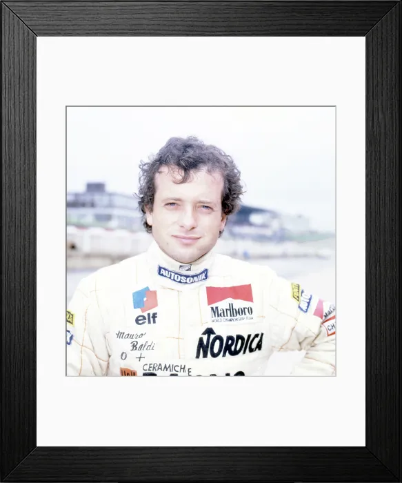 Framed Print : Portrait Of Mauro Baldi Framed Print : Portrait Of Mauro Baldi