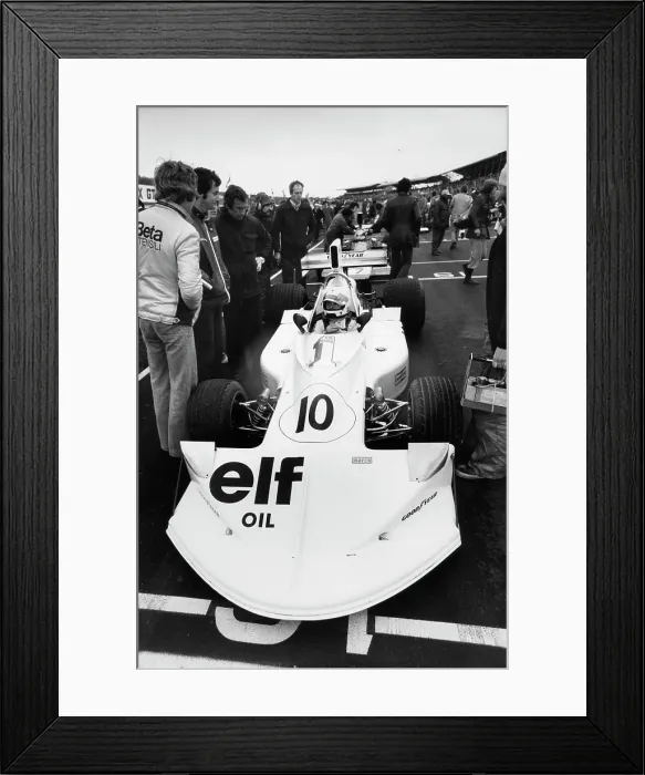 Framed Print : Lella Lombardi Brands Hatch