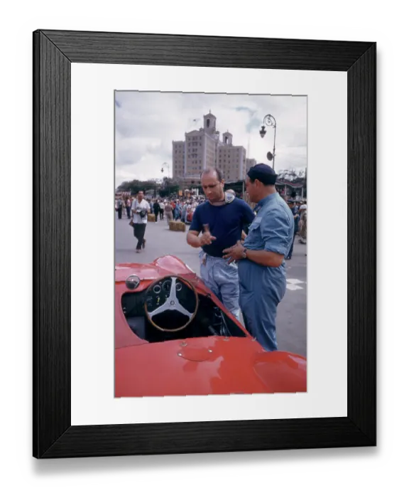 Framed Print : 1957 Cuban Grand Prix