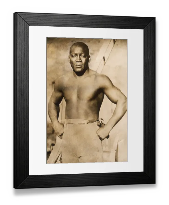 Framed Print : Jack Johnson Framed Print : Jack Johnson