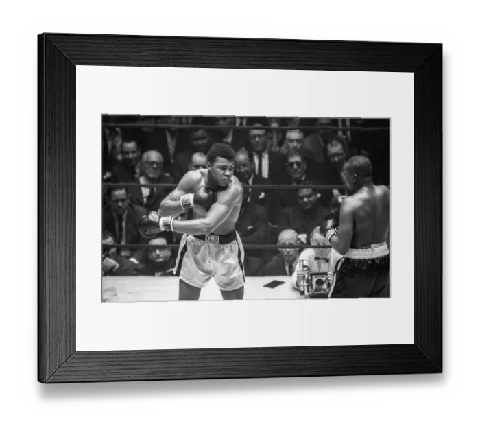 Framed Print : Cassius Clay vs Doug Jones Framed Print : Cassius Clay vs Doug Jones
