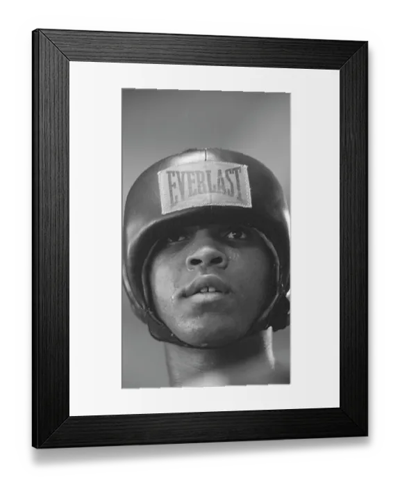 Framed Print : Cassius Clay Training Framed Print : Cassius Clay Training
