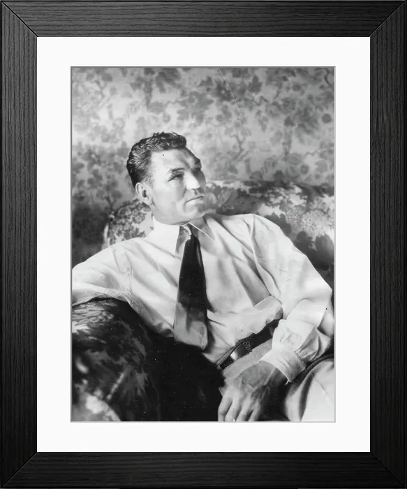 Framed Print : Dempsey After A Fight Framed Print : Dempsey After A Fight