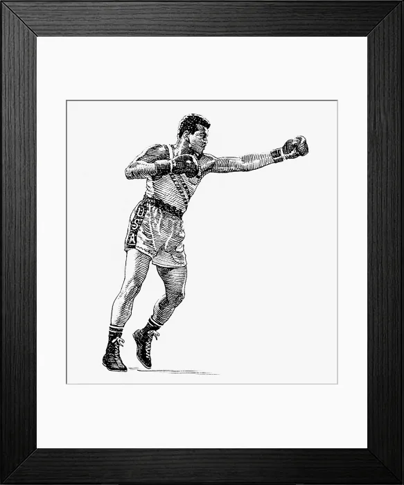 Framed Print : Cassius Clay Framed Print : Cassius Clay
