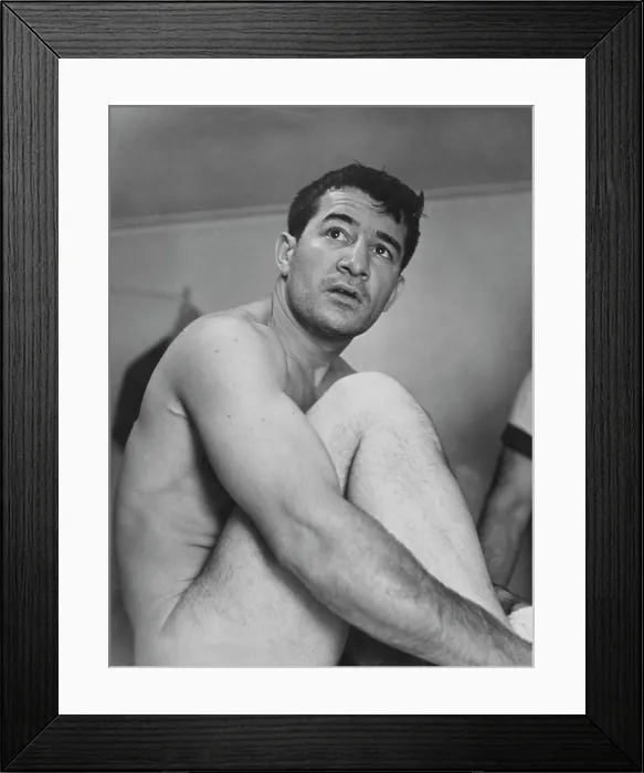 Framed Print : Rocky Graziano, American Boxer Framed Print : Rocky Graziano, American Boxer