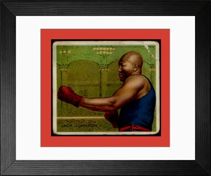 Framed Print : Jack Johnson Postcard Framed Print : Jack Johnson Postcard