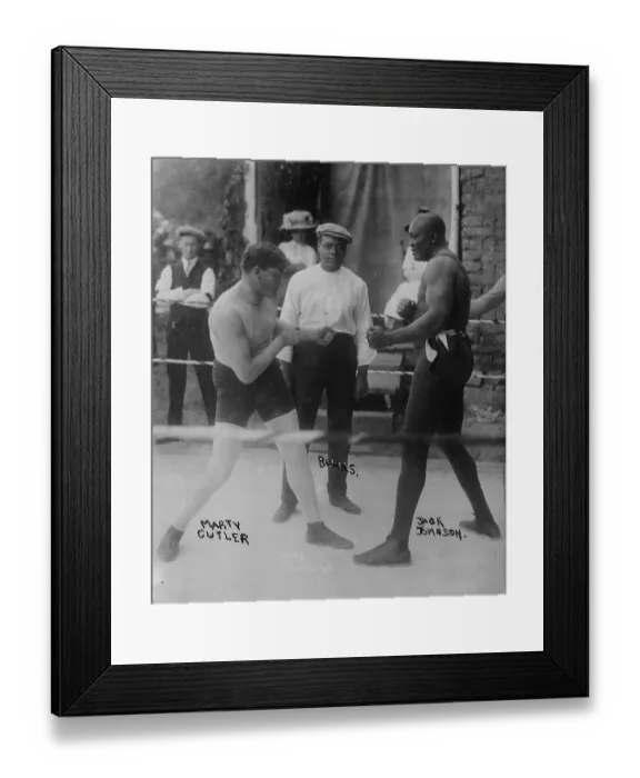 Framed Print : Sparring with the Galveston Giant Framed Print : Sparring with the Galveston Giant