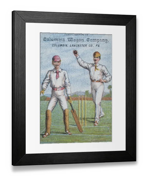Framed Print : American Trade Card Framed Print : American Trade Card