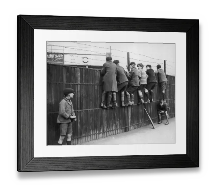 Framed Print : Watching The Match Framed Print : Watching The Match