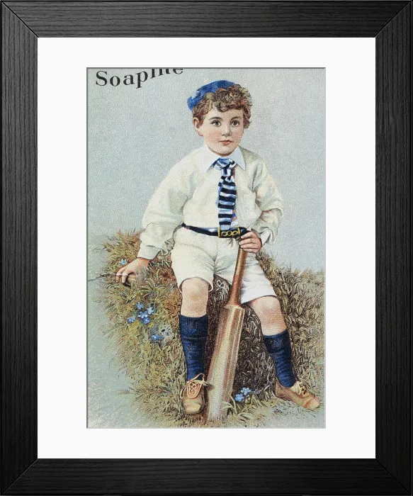 Framed Print : American Trade Card