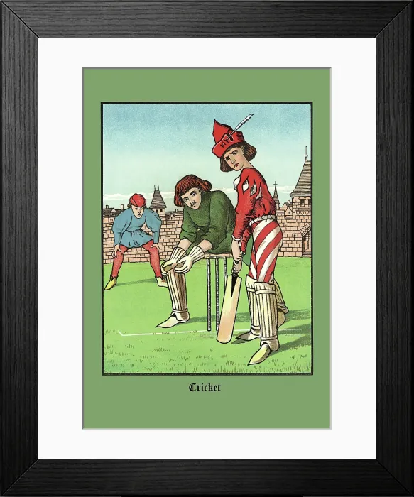 Framed Print : Cricket. UNITED KINGDOM - CIRCA 1873: Cricket (Photo by Buyenlarge / Getty Images) Framed Print : Cricket. UNITED KINGDOM - CIRCA 1873: Cricket (Photo by Buyenlarge / Getty Images)