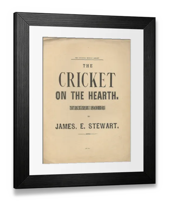 Framed Print : The Canadian Musical Library Framed Print : The Canadian Musical Library