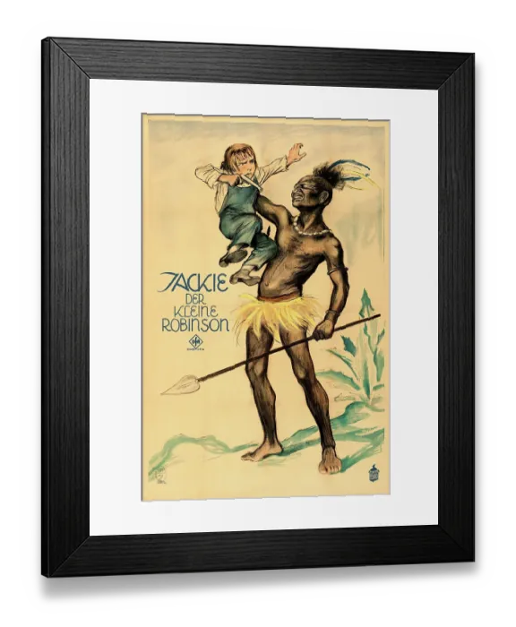 Framed Print : Der Kleine Robinson Framed Print : Der Kleine Robinson