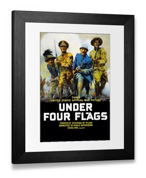 Framed Print : Under four flags Framed Print : Under four flags