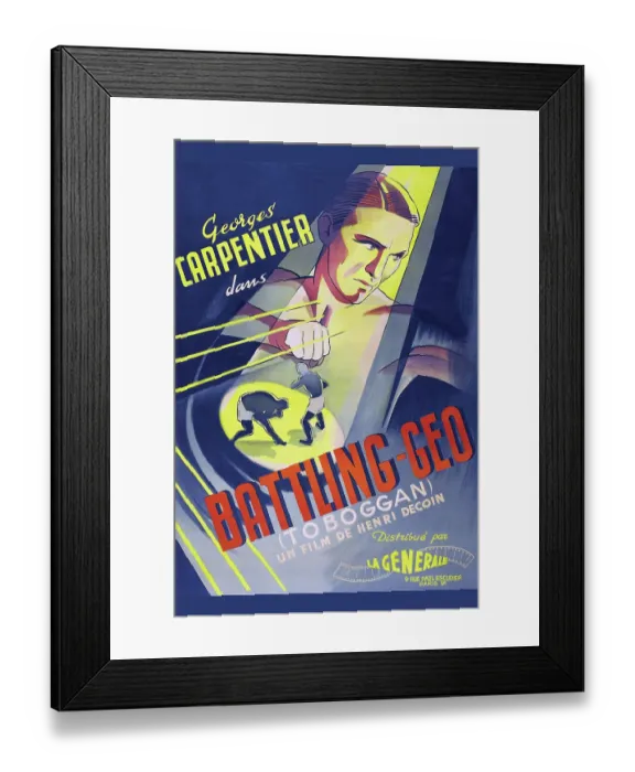Framed Print : Poster For Battling Geo Framed Print : Poster For Battling Geo