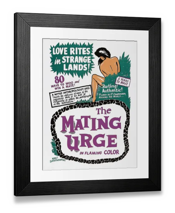 Framed Print : Love Rites in Strange Lands Framed Print : Love Rites in Strange Lands