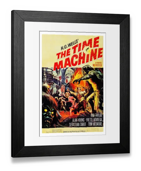 Framed Print : H.G. Well's The Time Machine Framed Print : H.G. Well's The Time Machine