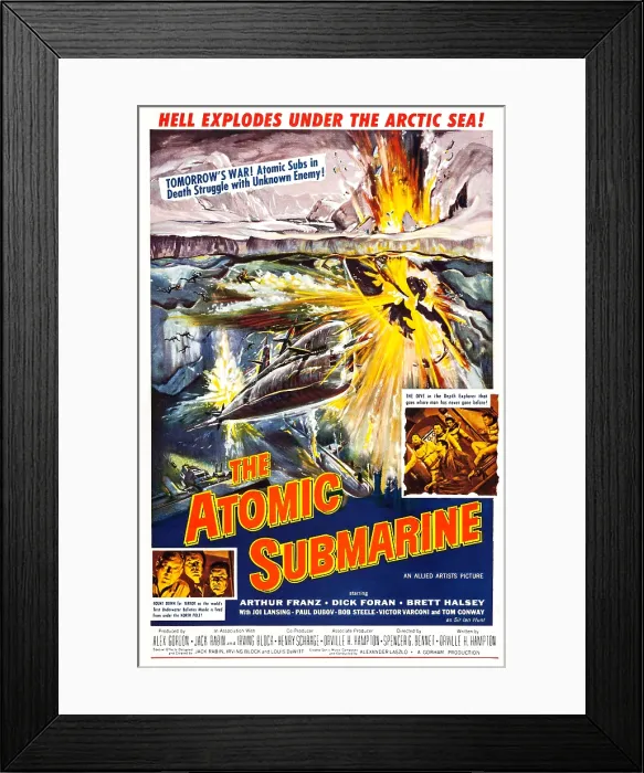 Framed Print : The Atomic Submarine Framed Print : The Atomic Submarine