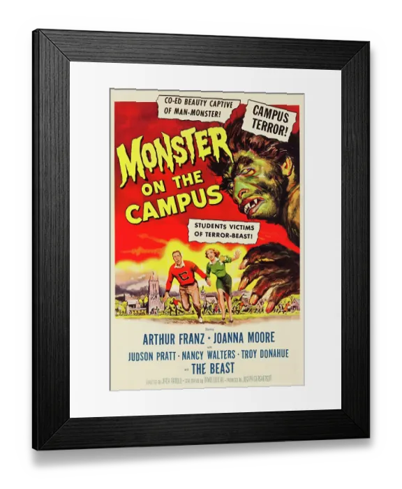 Framed Print : Monster on the Campus Framed Print : Monster on the Campus