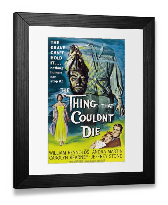 Framed Print : The Thing That Couldn't Die Framed Print : The Thing That Couldn't Die